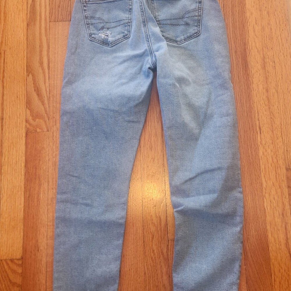 these are American Eagle light-wash denim jeans